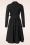 Collectif Clothing - Korrina Swing Trenchcoat in Schwarz 3