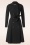 Collectif Clothing - Korrina Swing Trench Coat in Black