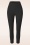 Glamour Bunny Business Babe - Donna Capri Trousers in Black 3
