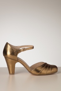 Chelsea Crew - Goldie Mary Jane pumps in brons