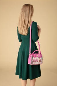 Vendula - Ribbons and Bows Haberdashery Mini Grace Bag in Pink 6