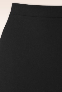 Vintage Chic for Topvintage - Ellie Crepe Pencil Skirt in Black 3