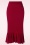 Vintage Chic for Topvintage - Naomi Ruffle Pencil Skirt in Red 2