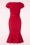Vintage Chic for Topvintage - Robe crayon Gwen en rouge