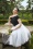 Vintage Diva  - Grace Lee Swing Kleid in Schwarz und Weiß