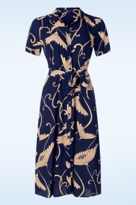 King Louie - Olive Pixy Dress in Evening Blue