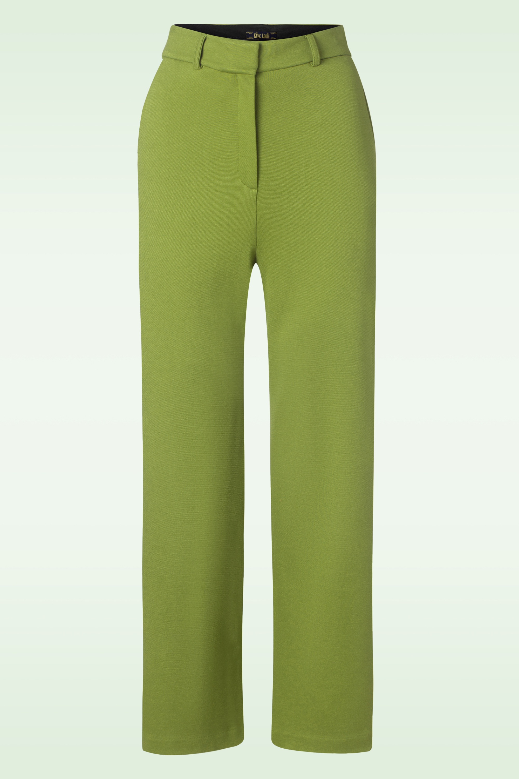 King Louie - Federica Milano uni broek in Woodbine groen 2