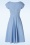 Vintage Diva  - La robe corolle Jane en bleu ciel 4