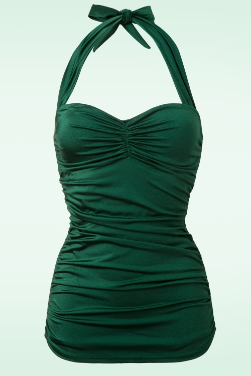 Fashion Look Featuring Green & Black One Piece Swimsuits by Emilymariesouza  - ShopStyle