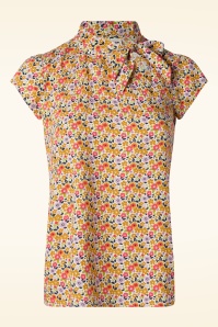 Circus - Anna Lima Flower Top in Multi