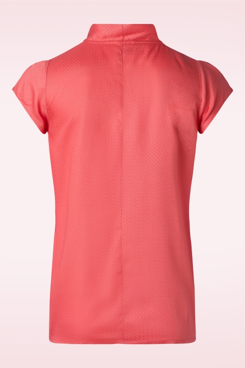 Circus - Anna Solid Top in Coral 2