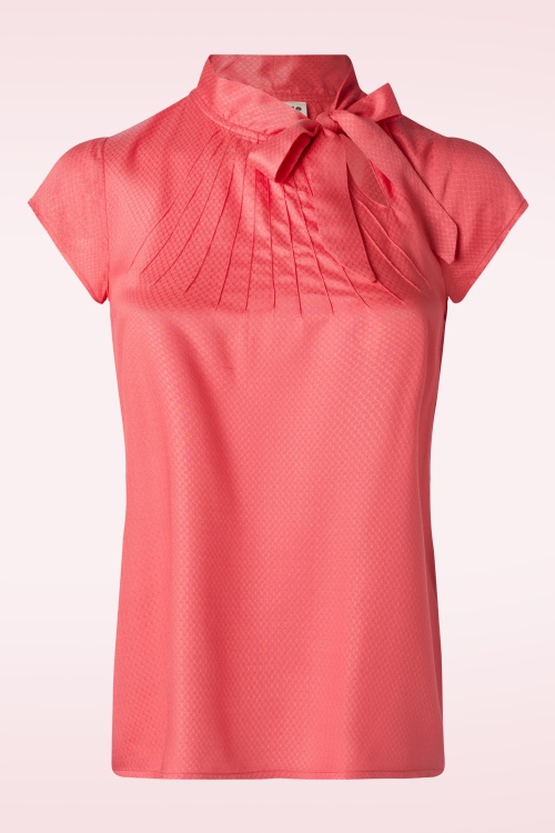 Circus - Anna Solid Top in Coral