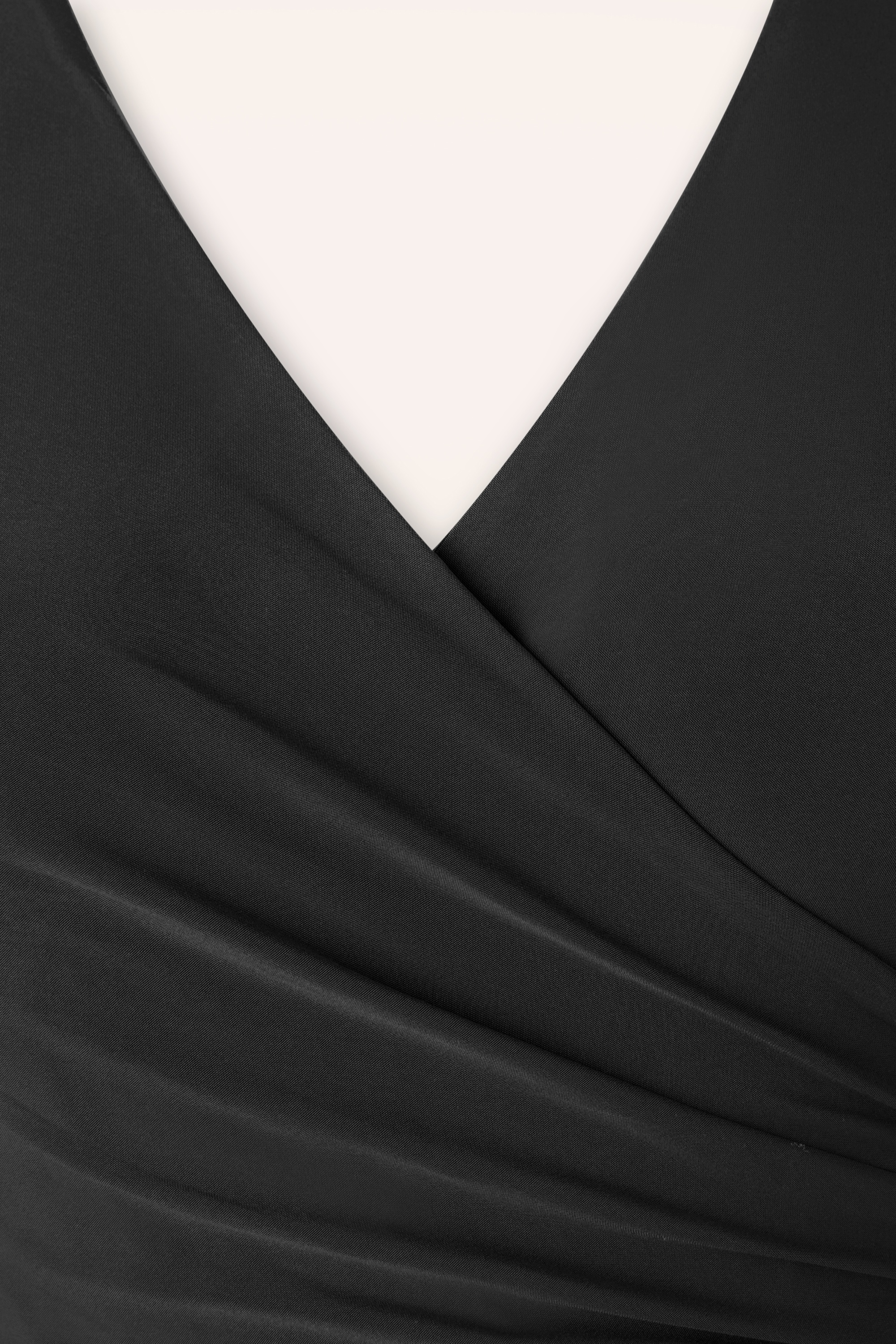 Vintage Chic for Topvintage - Layla Cross Over  jurk in zwart 5