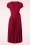 Vintage Chic for Topvintage - Layla Cross Over Dress Années 50 en Rouge 2