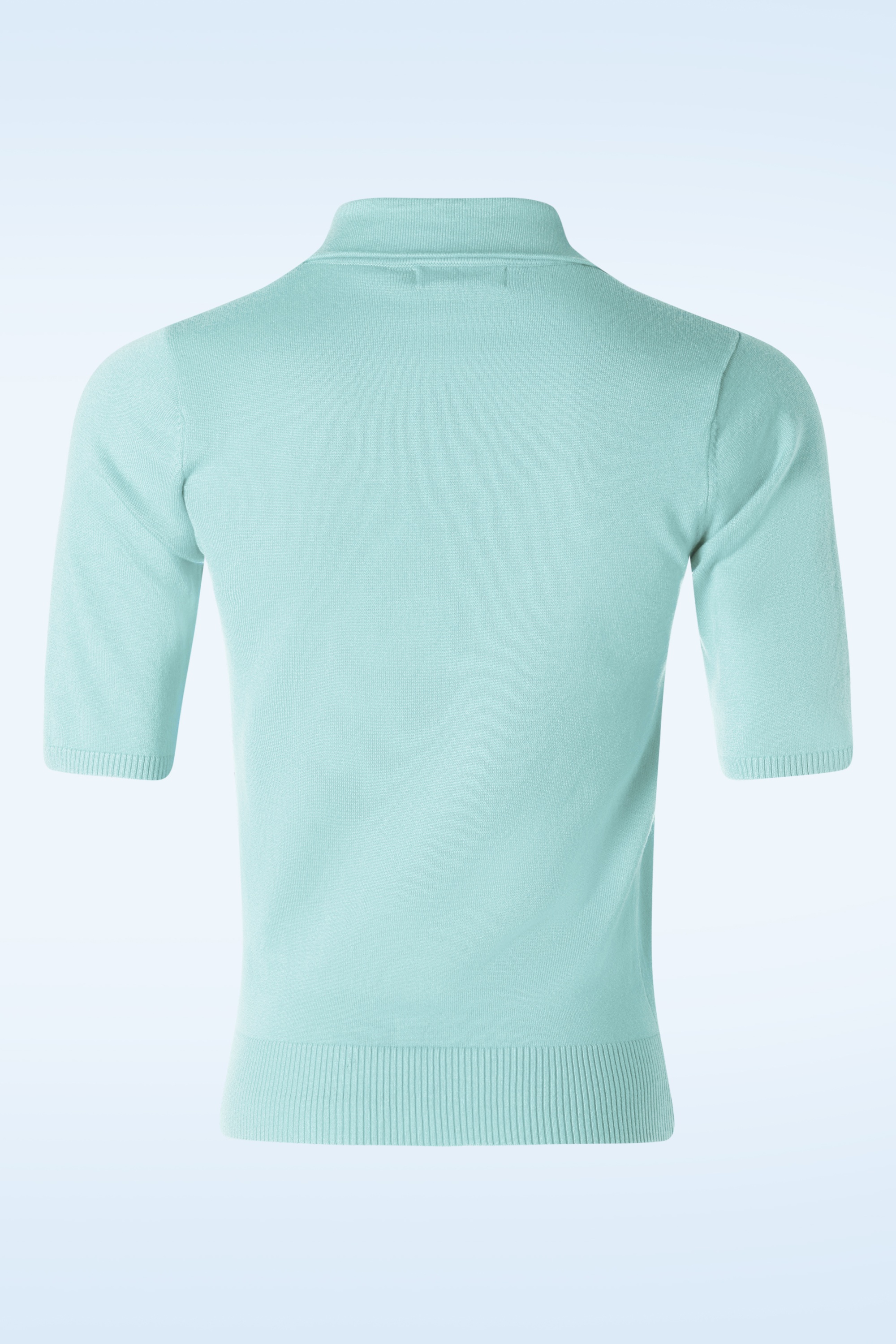 Banned Retro - Bow Delight Jumper in pastel blauw 2