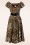 Glamour Bunny - La robe corolle Marilyn en léopard 2