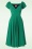 Glamour Bunny - La robe corolle Marilyn en vert écume de mer 2