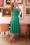 Glamour Bunny - La robe corolle Marilyn en vert écume de mer 5