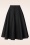 Banned Retro - Mini Polka Queen Swing Skirt in Black 2