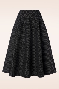 Closet London - Corine Collared Wrap Dress Années 60 en Kaki
