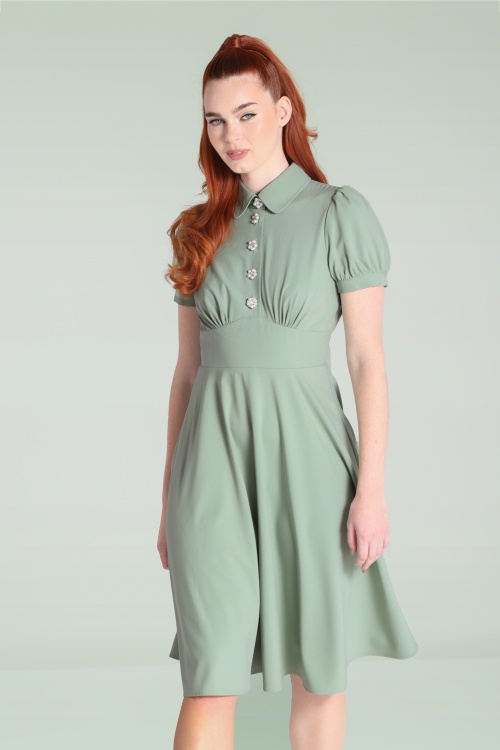 Bunny - Maddy Dress in Green 3