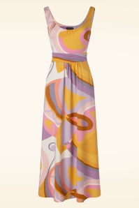 Zilch - Macie maxi jurk in sixties lavender