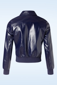 King Louie - Isa Jacket Shine in Evening Blue 4