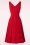 Glamour Bunny - The Gina Lee Swing Kleid in Scarlet Rot 6