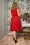 Glamour Bunny - The Gina Lee Swing Dress in Scarlet Red 2