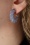 Day&Eve by Go Dutch Label - Twisted Hoop Earrings in Pastel Blue