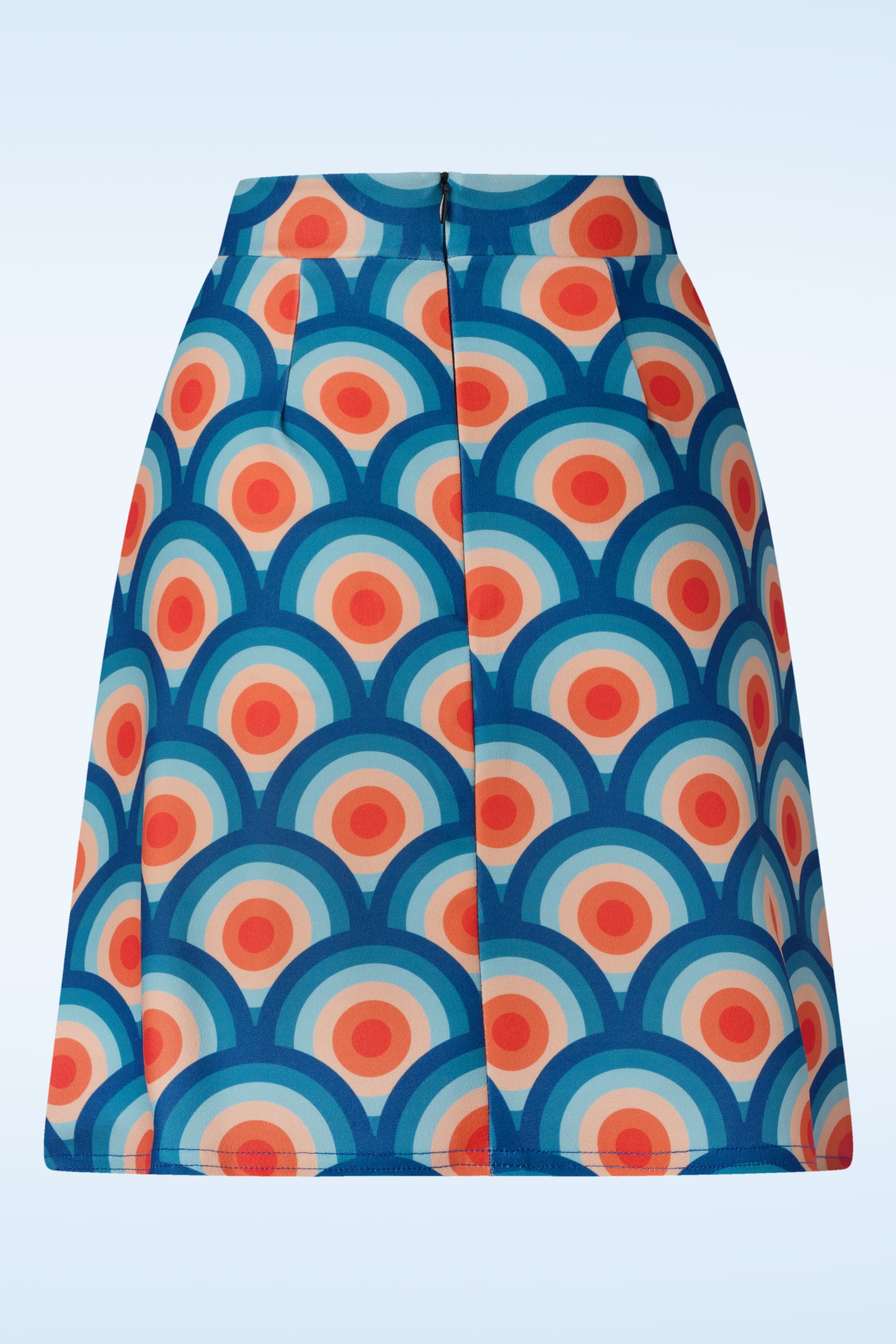 Vintage Chic for Topvintage - Bobby retro rok in cirkel geo print 3