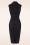 Glamour Bunny Business Babe - Meghan pencil jurk in zwart 5