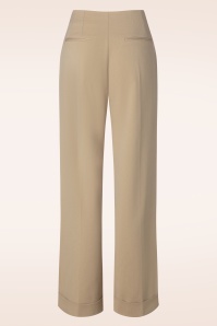 Glamour Bunny Business Babe - Diadora Trousers in beige 7