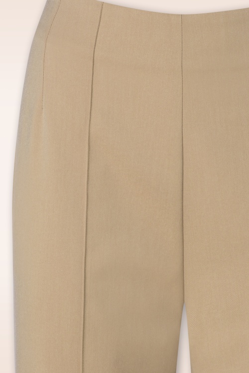 Glamour Bunny Business Babe - Diadora Trousers in beige 6