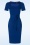 Glamour Bunny Business Babe - Helena pencil jurk in koningsblauw 2