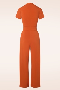 Very Cherry - Emmylou jumpsuit in oranje 2