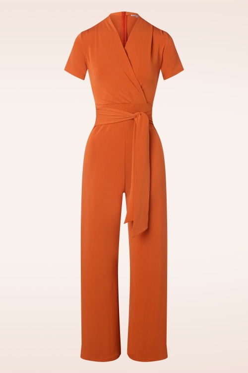 Very Cherry - Emmylou jumpsuit in koningsblauw