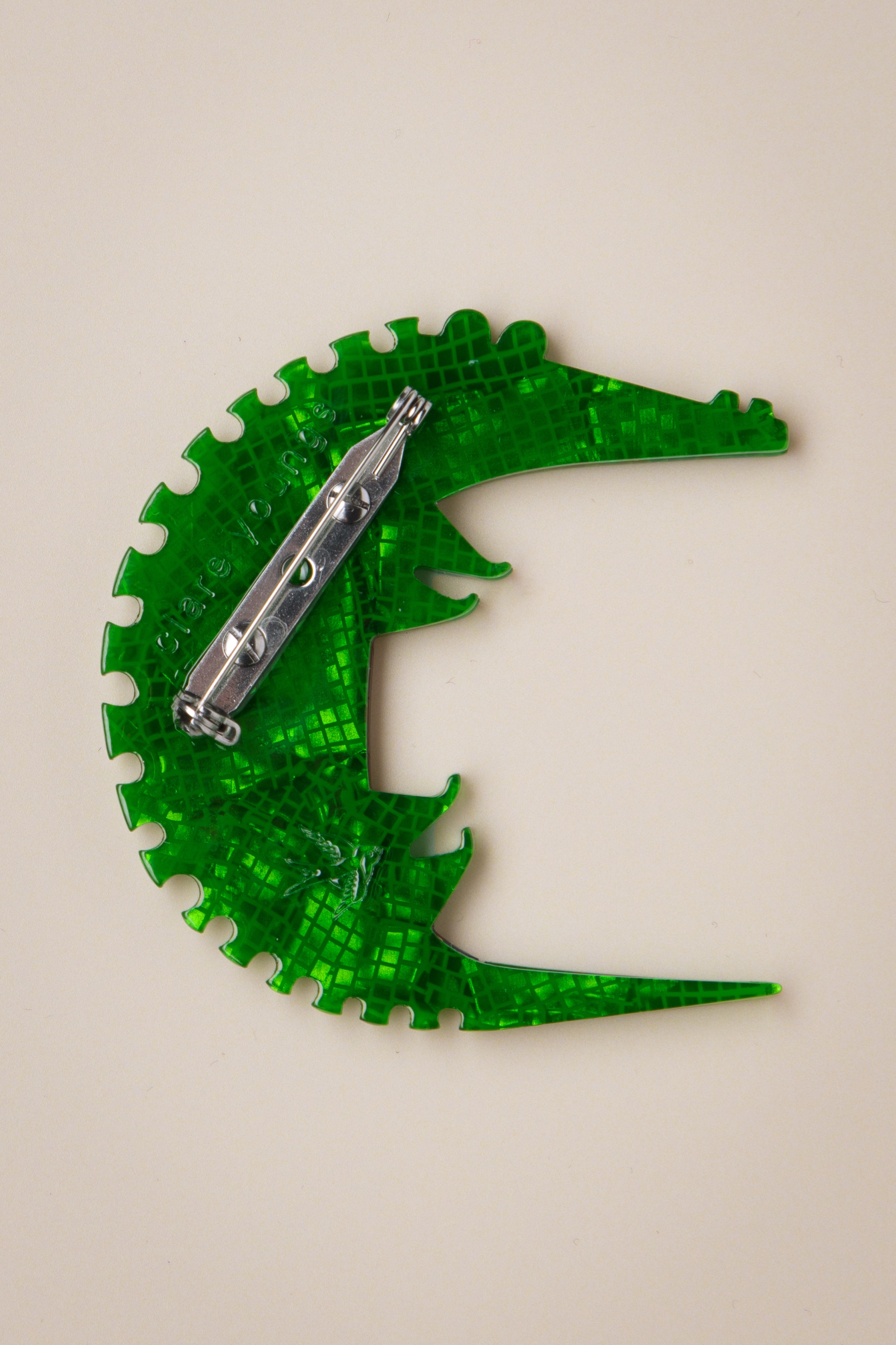 Erstwilder - A Crocodile Named Growl broche 3