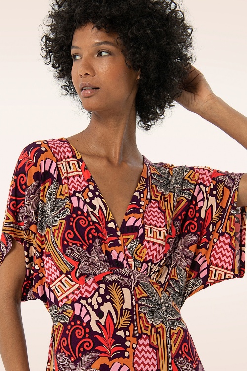 Surkana | Robe longue Palma en multi