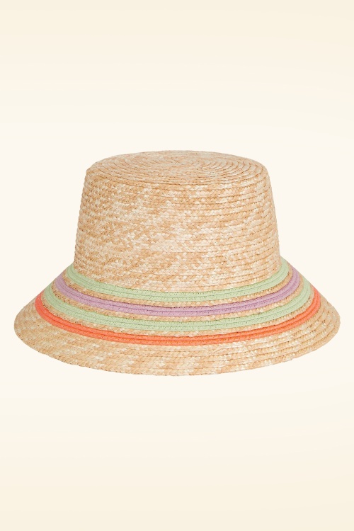 King Louie - Bari Straw Hat in Sand 2