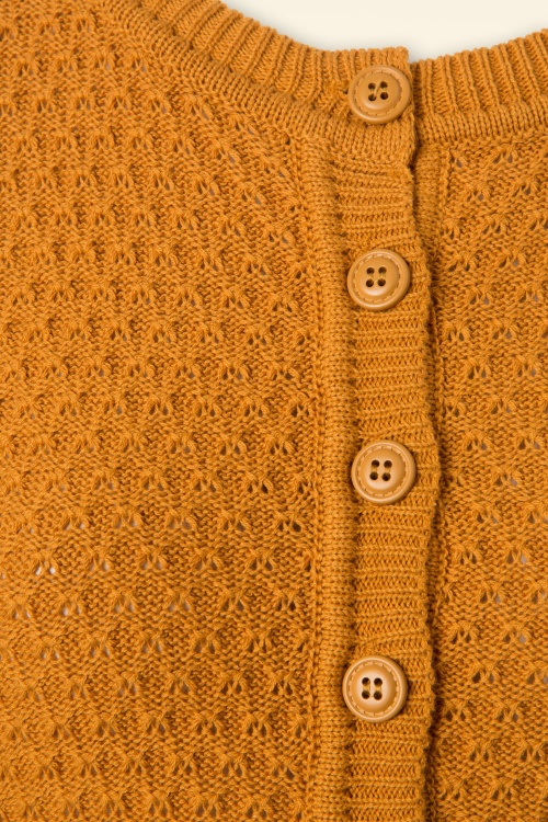 Mak Sweater - 50s Jennie Cardigan in Bronze 6