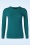 Mak Sweater - Kelly Pullover in Teal Blau