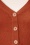Mak Sweater - Shela Cropped Cardigan Années 50 en Orange Brûlé 3