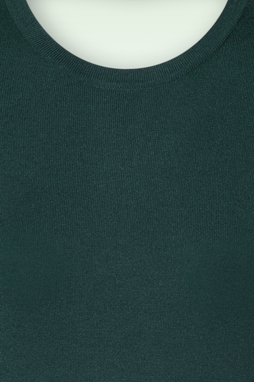 Mak Sweater - 50s Kelly Sweater in Peacock 3