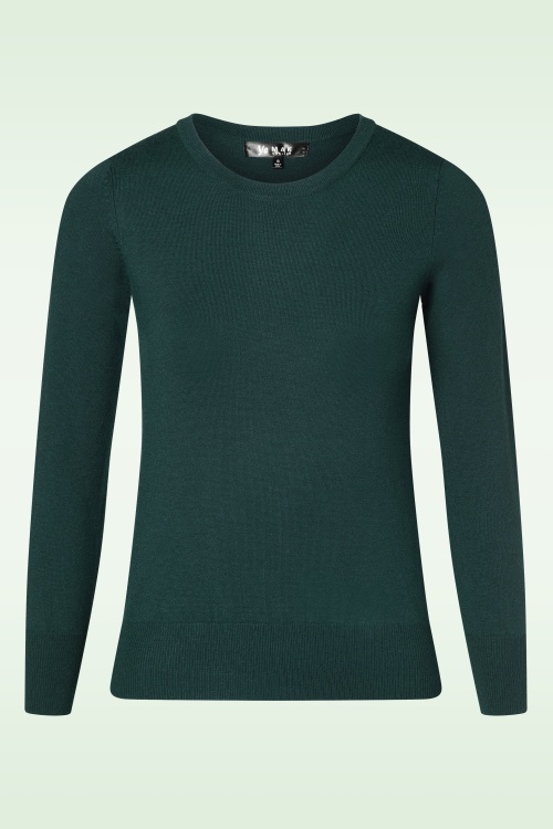 Mak Sweater - 50s Kelly Sweater in Black