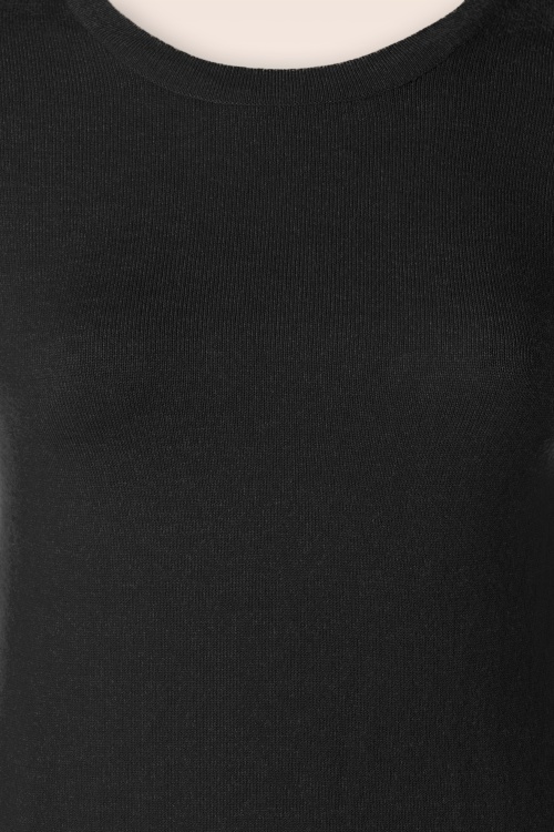 Mak Sweater - Kelly Sweater Années 50 en Noir 3