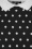 Mak Sweater - 60s Kristen Polkadot Sweater in Black and White 2