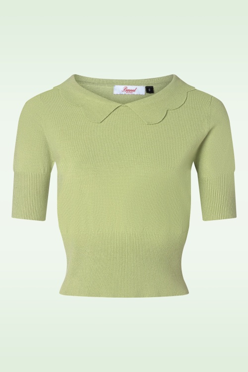 Banned Retro - Sweet Sunny Jumper in Green