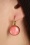 Urban Hippies - Goldplated Dot Earrings in Crocus Pink