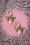 Lovely - Bumble Bee Pearl Drop Earrings Années 30 en Doré 3